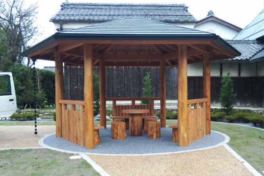 豊郷町吉田 親水公園 東屋